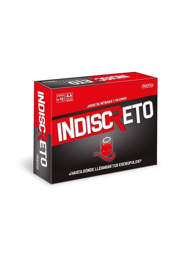 Juego Indiscreto Toyco Intrigas y Dilemas 4-10 Jugadores +16