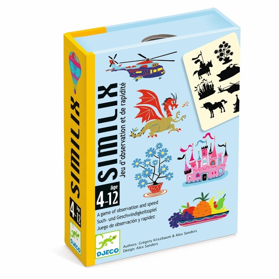 Similix Juego Cartas Djeco Observación Y Rapidez +4 Años